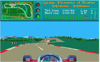 Vroom Datadisk atari screenshot